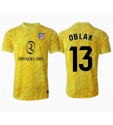 Atletico Madrid Jan Oblak #13 Målvakt Tredje Tröja 2024-25 Kortärmad